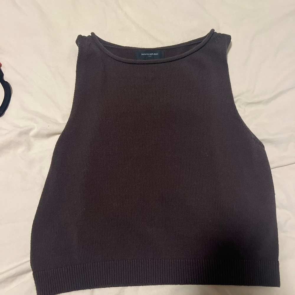 Banana Republic Dark Brown Tank Top